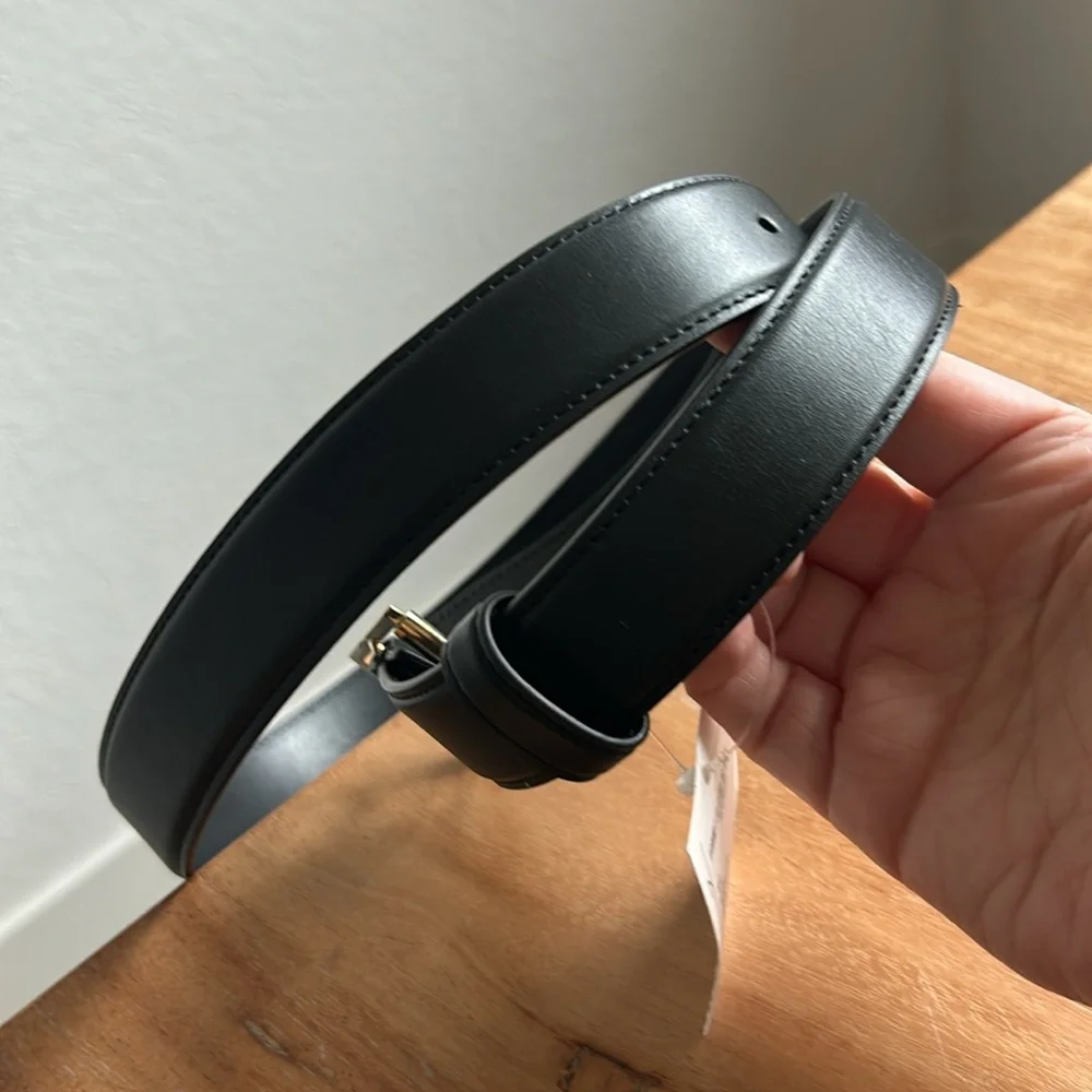The Row 2.5cm Soft Box Classic Leather Belt